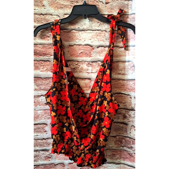 Floral Tie Strap Tank Top by WILLOW & ROOT - Picture 11 of 16